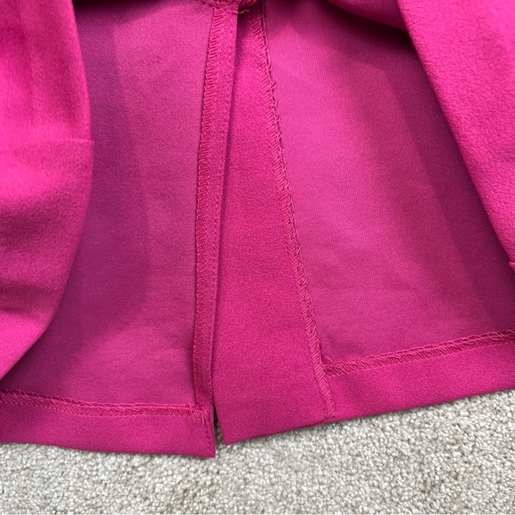 Beige by Eci Dress Womens 12 Pink Stretch Back Zip Polyester Blend NEW- 8767* - Picture 9 of 14